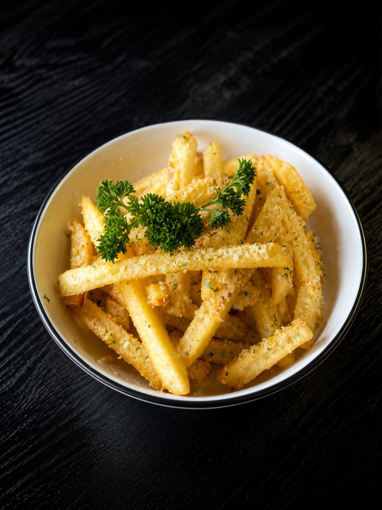 Truffle parmesan fries
