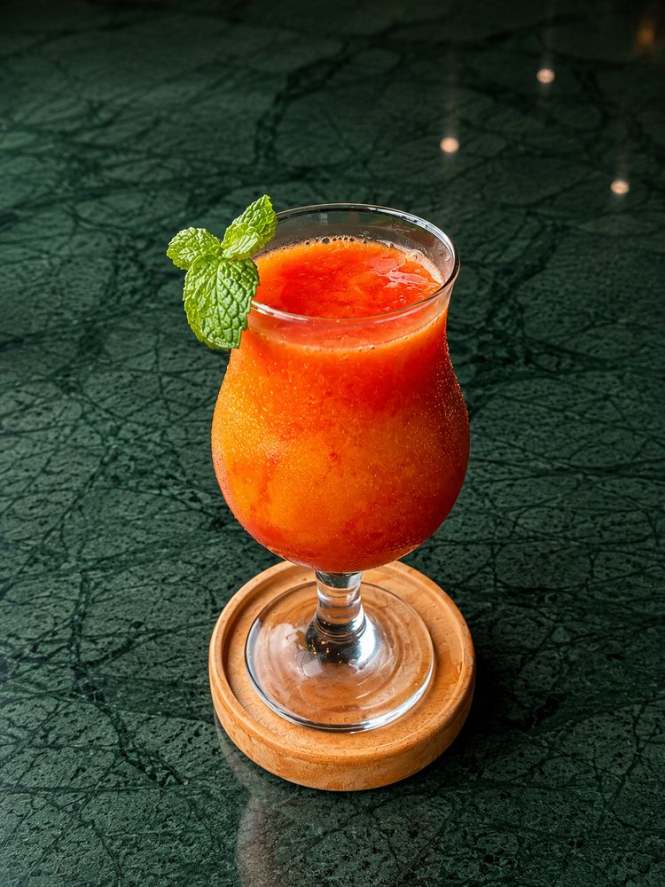 Sunset Seduction mocktail